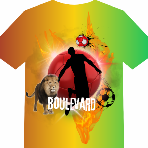 Boulevard Football Fan Tee
