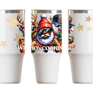 Who's cooking for Christmas Tumbler
