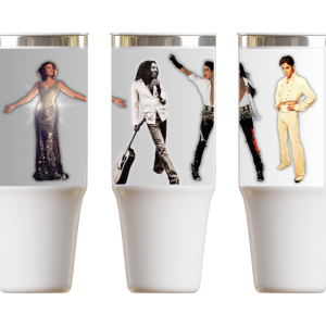 Songs as an Angel Tumbler with our amazing Artist