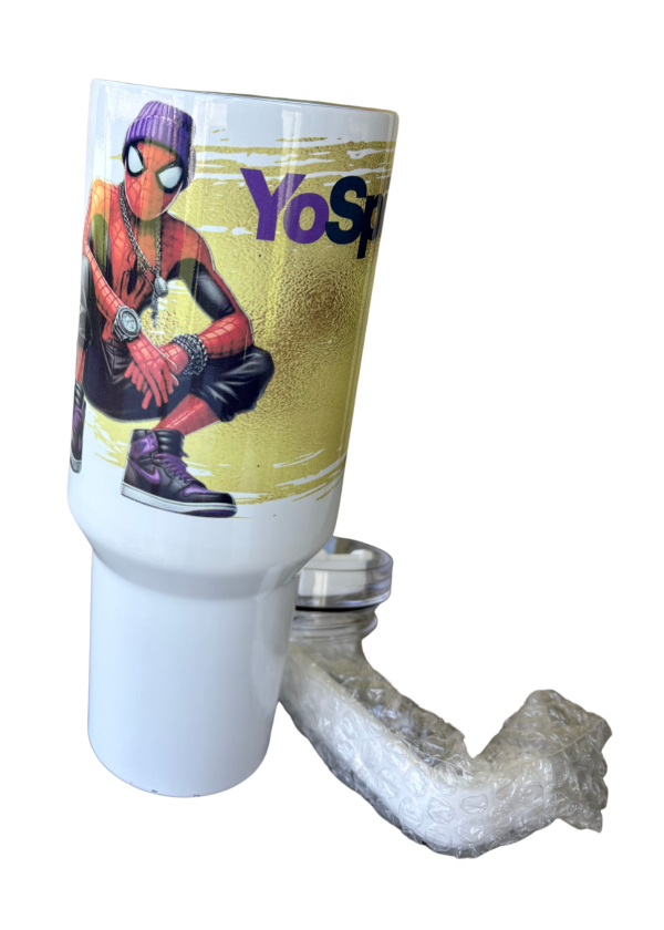 40 oz Tumbler Gangster Spiderman