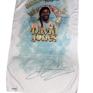 Bermuda football star David Jones Neck towels